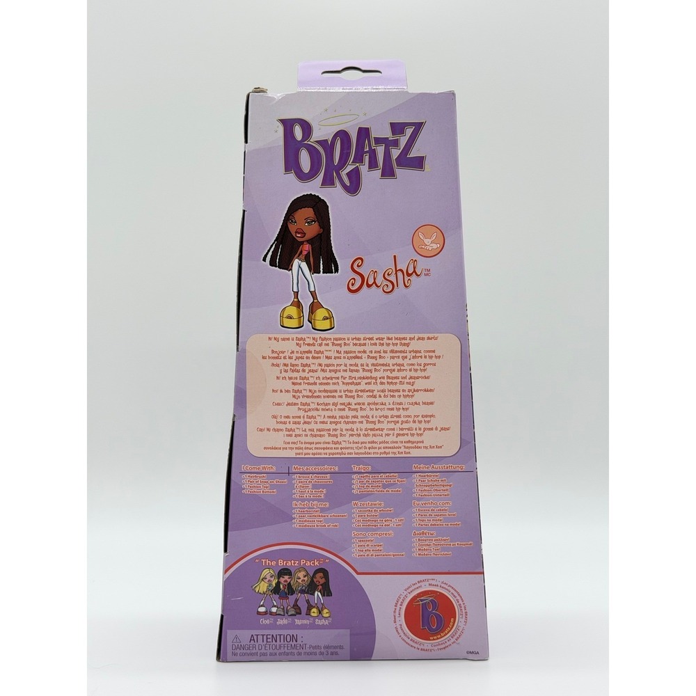 Bratz Sasha Doll Alwayz Fashion Doll Y2K Pink Polka Dot Top White Pants NIB 2023 - Picture 4 of 5